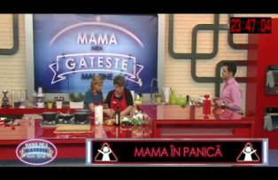 VIDEO / Mama Florentinei, criticata de Horia Virlan, la "Mama mea gateste mai bine". De ce a apasat ea "butonul de panica"