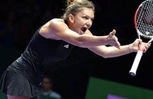 Simona Halep, iesire nervoasa la conferinta de presa. Ce a declarat dupa infrangerea in fata Garbinei Muguruza