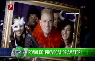 Ronaldo, provocat de amatori