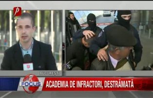 Academia de infractori, destramata