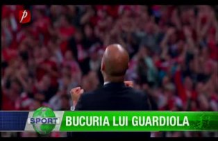Bucuria lui Guardiola