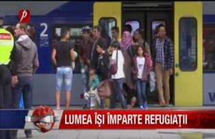 Lumea îşi înparte refugiatii