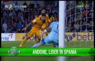 Andone, lider în Spania