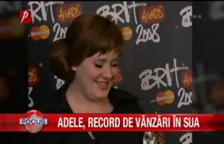 Adele record de vanzari in SUA