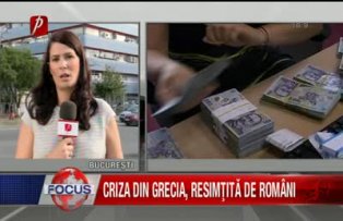 Criza din Grecia resimtita de Romani