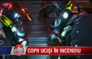 Copii ucişi în incendiu