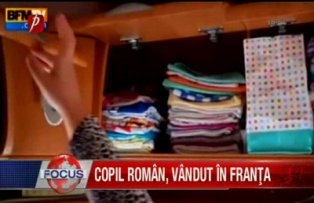 Copil Roman vandut in Franta