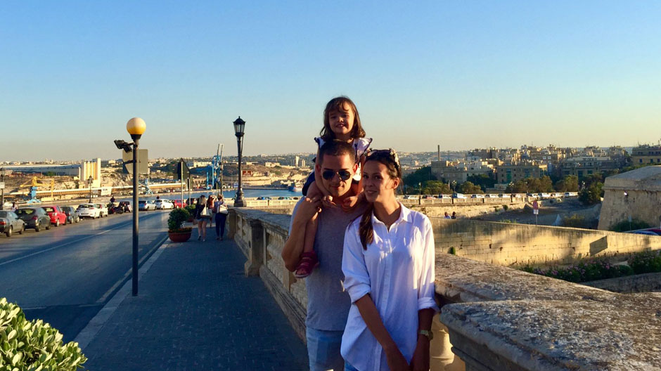 Livia Graur vacanţă de vis în Malta
