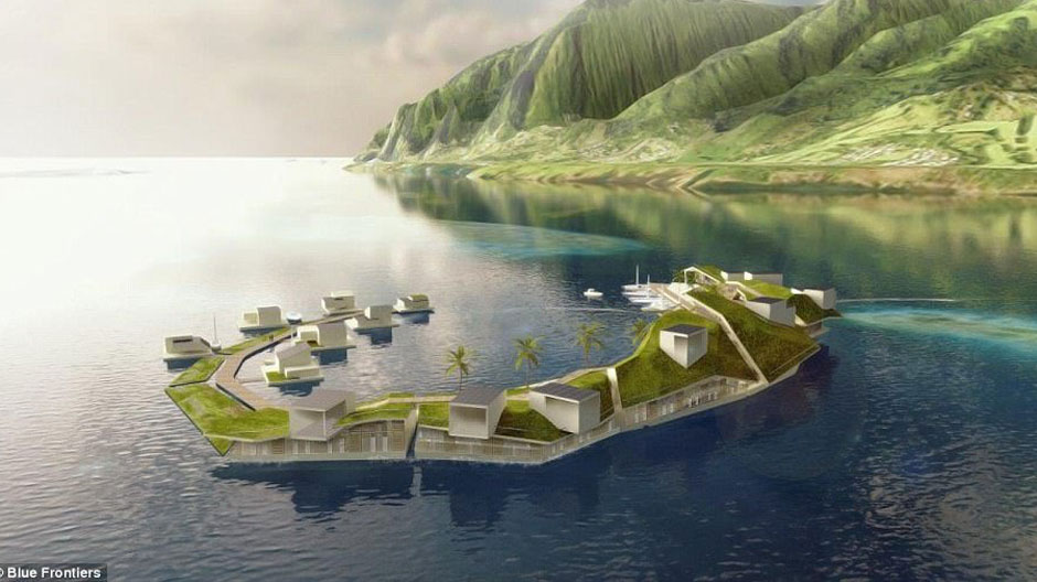 Floating Island, prima natiune plutitoare va fi construita in Pacific