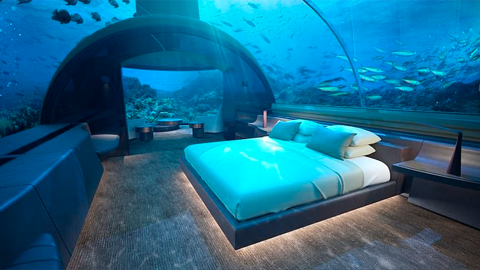 Prima vila submarina isi deschide usile intr-un hotel de lux din Maldive