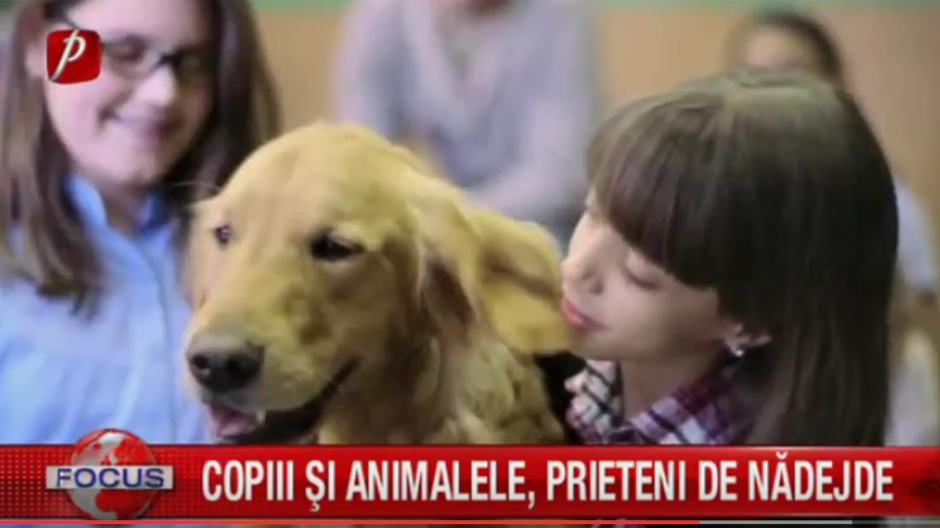 Copiii si animalele, prieteni de nadejde