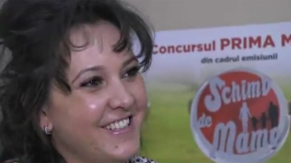 Andreea Ana Chiţoran din Timişoara a fost votată drept Prima Mamă de telespectatorii emisiunii Schimb de mame