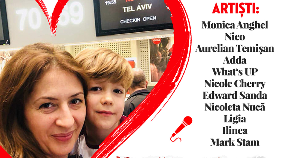 Concert caritabil “Împreună pentru Vlăduţ”, marţi, 29 ianuarie, la Face Club Bucharest. Gazda evenimentului va fi Cătălin Măruţă