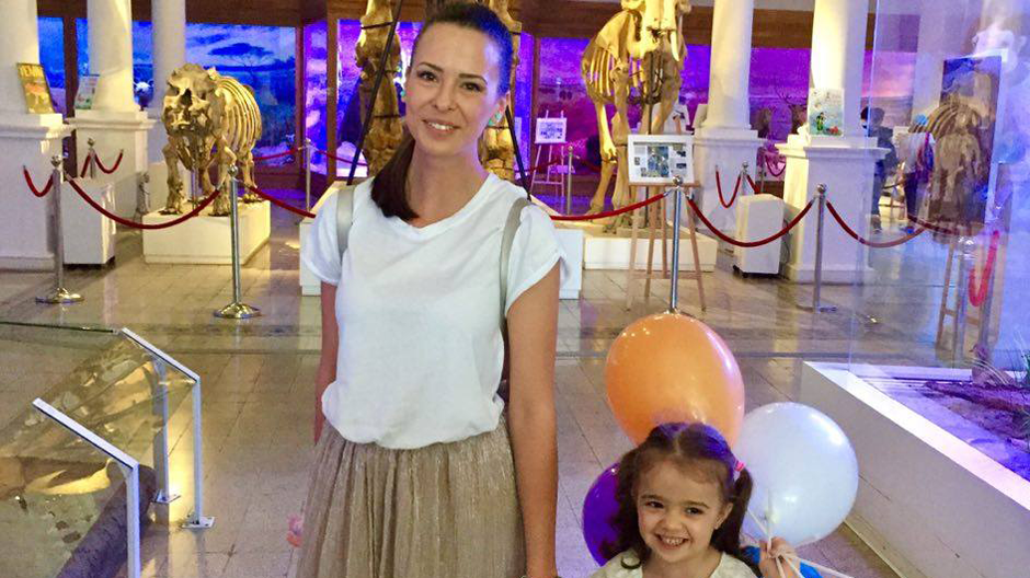 De 1 iunie,  Livia Graur şi fetiţa sa au fost pentru prima oară la Muzeul „Antipa”