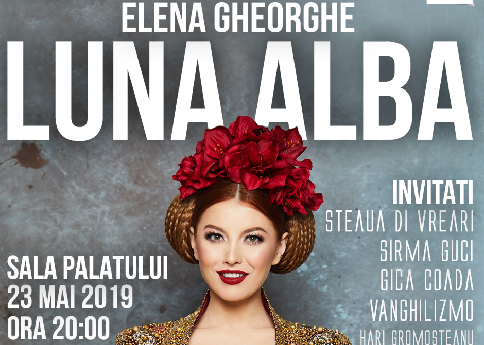 De Ziua Aromânilor, Elena Gheorghe face spectacolul "Lunâ Albâ"  la Sala Palatului