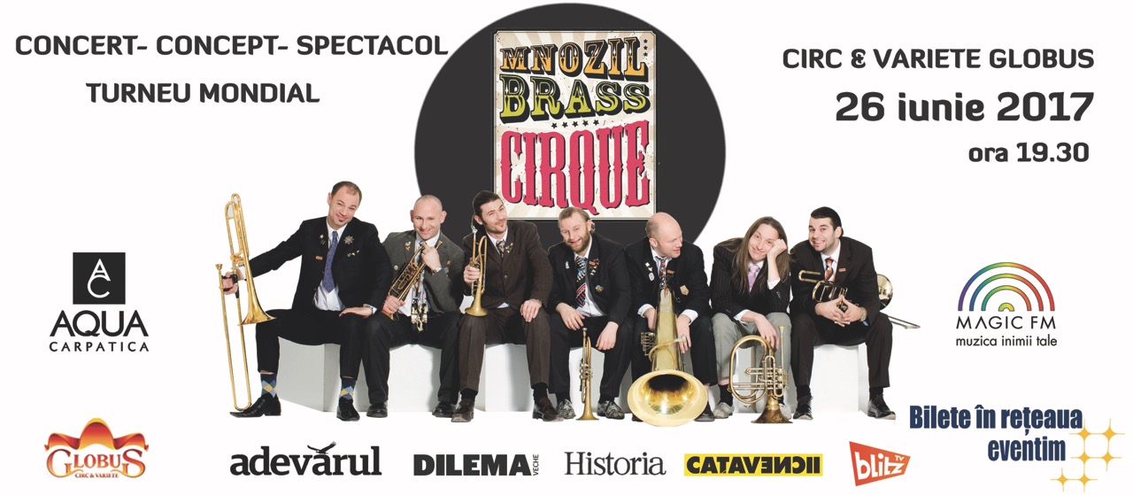 Spectacol unic in Romania: Mnozil Brass, la Bucuresti: “Puteți vedea muzica noastră și puteți mirosi spectacolul”
