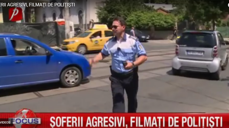 Poliţiştii de la Rutieră vor avea camere video instalate pe uniformă